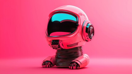 Poster - AI Chatbot Creative Writing Innovations, exploring advancements in AI-generated poetry, storytelling, and personalized messages, featuring bold outlines, geometric pop art design, vibrant cool colors.