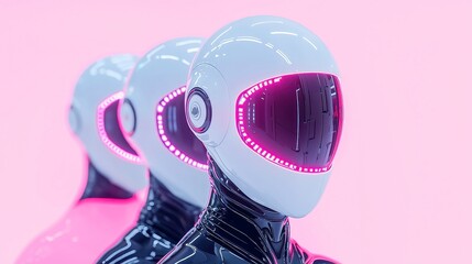 Poster - AI Chatbots in Entertainment, exploring their role in scriptwriting, acting support, and music creation, featuring bold outlines, solid colors, and a cool neon-lit pop art aesthetic.
