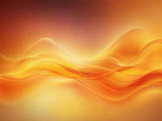 Wall Mural - Abstract glow blur summer with orange yellow hot color illustration background