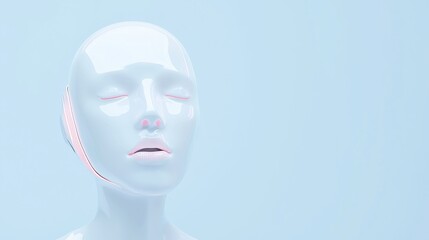 Poster - AI Ethics Knowledge Hub, a streamlined database offering best practices in AI ethics, featuring an engaging minimalist design and ample free space for easy navigation and understanding