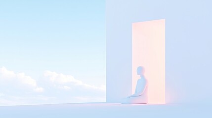 Poster - AI Ethics Visualization Platform, a sleek tool showcasing AI ethics data through minimalist design, emphasizing clarity and simplicity in its presentation, fostering understanding and engagement