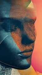 Poster - Abstract Portrait: A Digital Depiction of Identity and Modernity