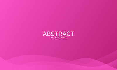 Poster - Stylish pink gradient background with subtle waves for modern designs