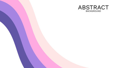Poster - Gentle waves flowing in harmonious colors, abstract design elements