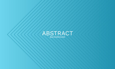 Poster - Subtle turquoise gradient background with geometrically arranged lines