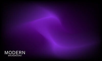 Poster - Purple Wave Background