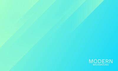 Poster - abstract blue background with lines