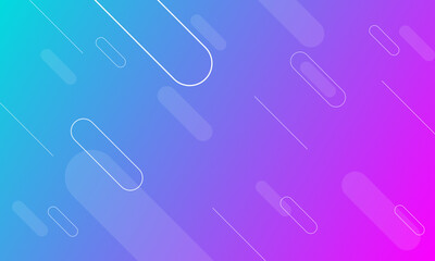 Aufkleber - Blue and Pink Gradient Background