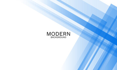Poster - blue abstract background with lines