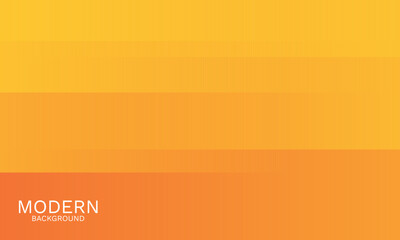 Poster - yellow and orange abstract background with lines