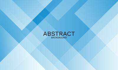 Poster - blue abstract background with lines