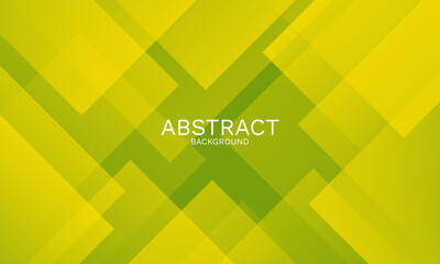 Poster - green and yellow gradient abstract background with lines
