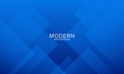 Poster - blue abstract background with lines