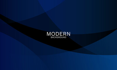 Poster - abstract blue background 