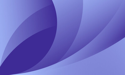 Poster - Elegant Purple Abstract Background with Smooth Dynamic Curves