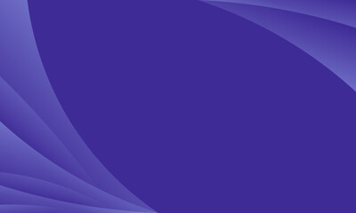 Poster - Elegant Purple Abstract Background with Smooth Dynamic Curves