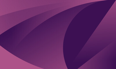 Poster - Elegant Purple Abstract Background with Smooth Dynamic Curves