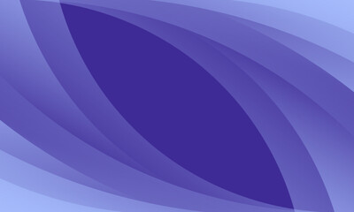 Poster - Elegant Purple Abstract Background with Smooth Dynamic Curves