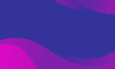 Poster - purple wave background