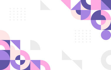 Poster - geometry abstract background