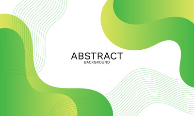 Poster - abstract colorful wave background