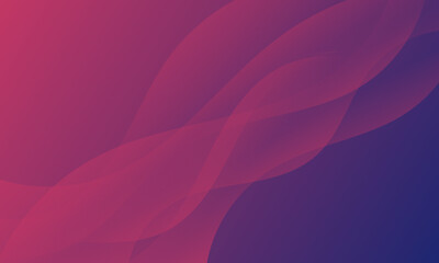 Poster - red wave background