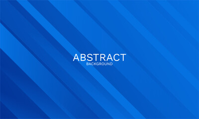 Poster - Modern blue gradient background with diagonal lines and light effects