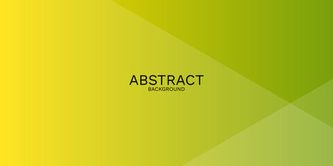 Poster - Modern gradient geometric background with vibrant yellow and green hues