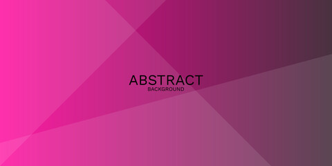 Poster - Geometric Pink Gradient, A Modern Abstract Background Design