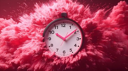 Poster - Dynamic countdown timer animation, sleek black design, engaging visuals, perfect for presentations and events, enhances viewer anticipation and focus