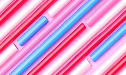 Poster - Dynamic abstract design featuring vibrant diagonal light streaks, creating a sense of movement and energy in a modern digital space.