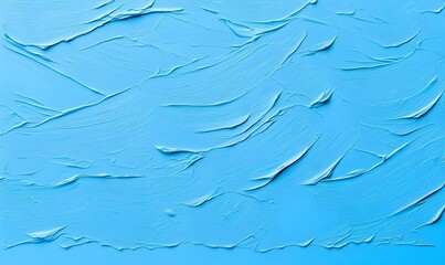Poster - Vibrant Blue Canvas Wall, a striking azure backdrop enhances the space, creating a lively and energetic atmosphere perfect for creativity.