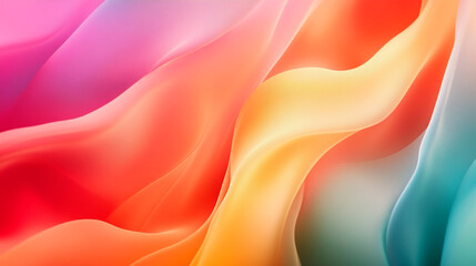 Poster - Abstract Colorful Fluid Background for Presentations