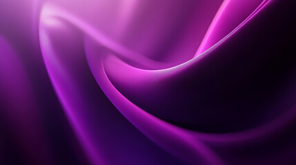 Poster - Abstract purple flowing wave background design