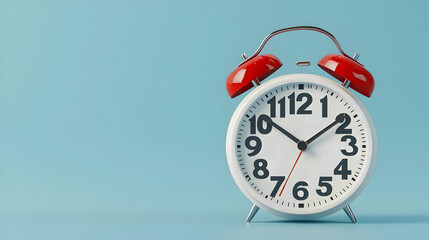 Poster - Modern alarm clock design featuring bold numerals for 2024 and 2025, showcasing a sleek aesthetic and functional timekeeping.