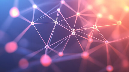 Poster - Abstract Network Background for Scientific Visualization