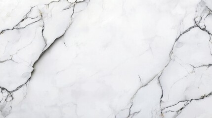 Poster - Elegant White Marble Surface with Subtle Veining Ideal for Backgrounds, Textures, and Modern Design Projects in Interior Decoration