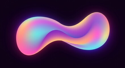 Wall Mural - abstract background with a smooth transition of colors, blending pink, purple, and turquoise hues