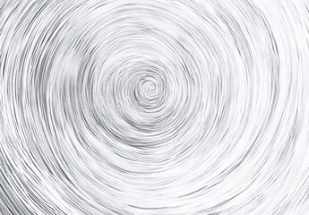 Wall Mural - abstract concentric circles swirl pattern, grayscale.