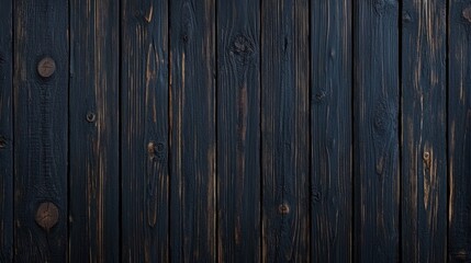 Poster - textured dark wood planks background for creative projects, rustic decor, interior design, and artis