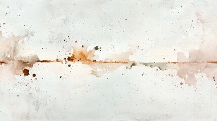 Poster - Abstract watercolor texture with soft colors and fluid splashes creating a serene and calming background for design projects and artistic concepts
