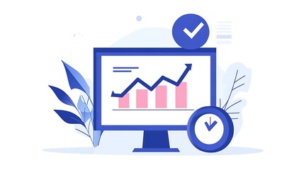 Poster - Financial compliance report featuring detailed charts in a professional format.