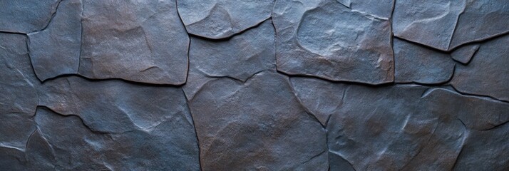 Poster - Rocky texture background digital art abstract design dark atmosphere close-up view modern aesthetic