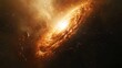 © Ari - Cosmic Inferno: A Fiery Galaxy's Embrace