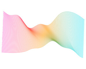 Fototapete - abstract wave background