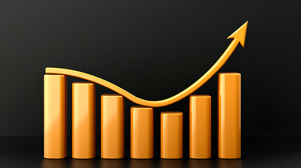 Poster - Analyzing business growth trends through graphs corporate environment data visualization office viewpoint