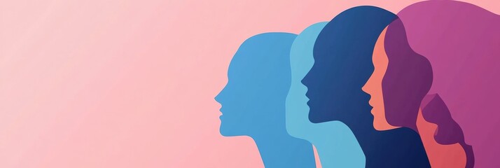 Poster - Celebrate International Womens Day with a powerful concert showcasing women and their achievements in a vibrant atmosphere. Generative AI