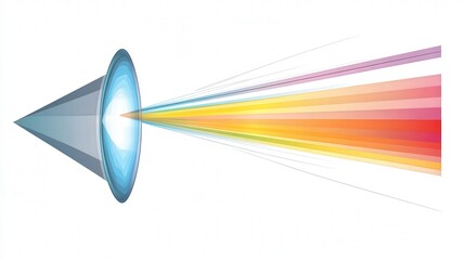  - relationship between the angle of refraction and the refractive index. Show how light changes direction as it passes from one medium to another.