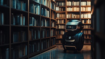 Poster - robot designed to automate the process of searching and cataloging scientific literature, organizing research in academic environments