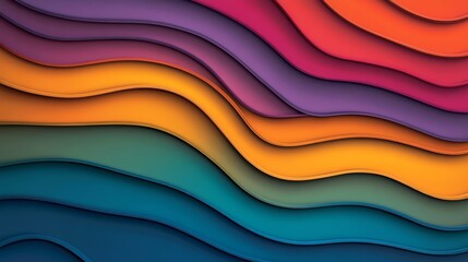 Poster - A vibrant gradient and noise-filled background featuring a multicolored gradation and noise texture creates a unique pattern illustration suitable for various designs including wallpapers, posters,
